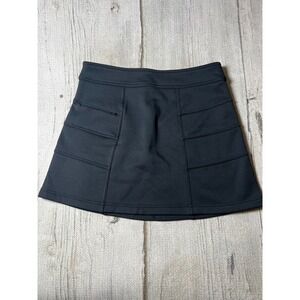 Athleta Skort Womens Medium Black Athletic Gorpcore Sporty Skirt